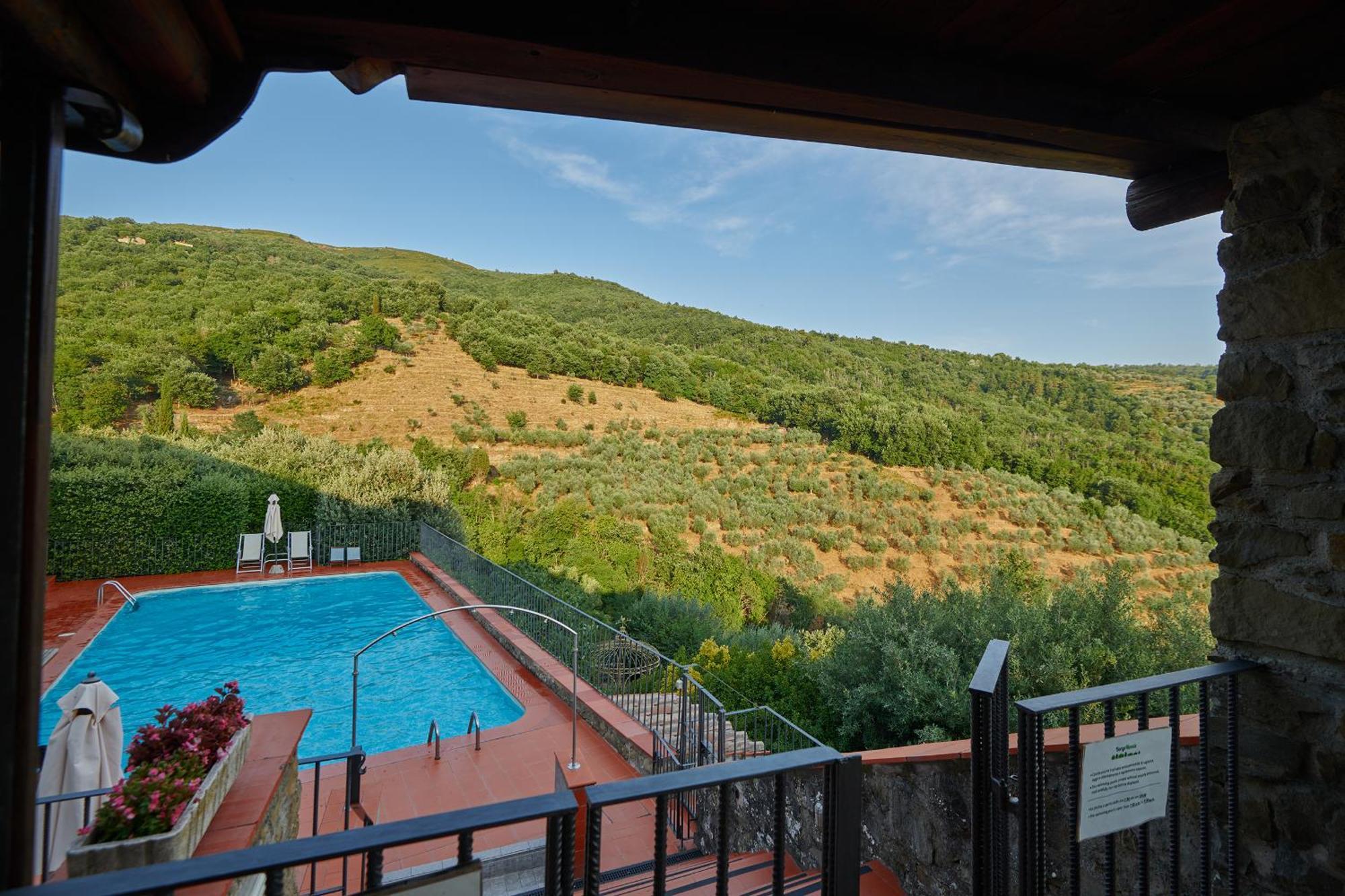 Agriturismo Borgo Mocale Castelfranco di Sopra Bagian luar foto