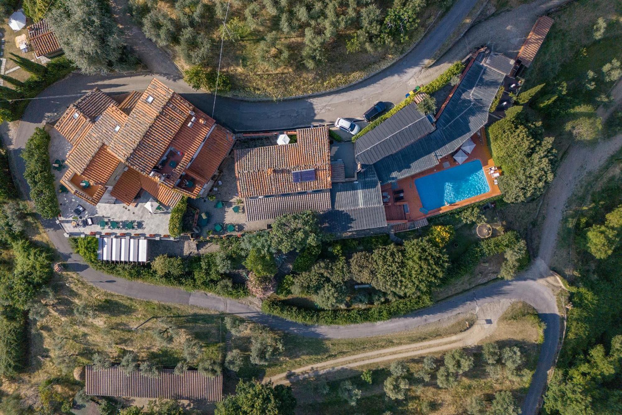 Agriturismo Borgo Mocale Castelfranco di Sopra Bagian luar foto
